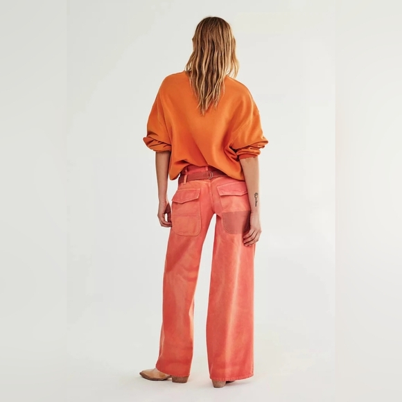 NWOT We The Free Waterfall Baggy Wideleg | Size 25 Short - Picture 2 of 4